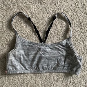 VS Pink Bralette | Heather Grey | Racerback